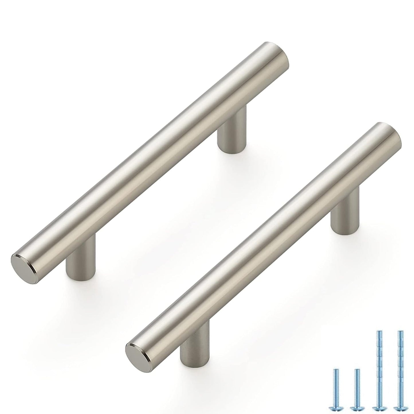 nickel cabinet pulls- Rovnboao