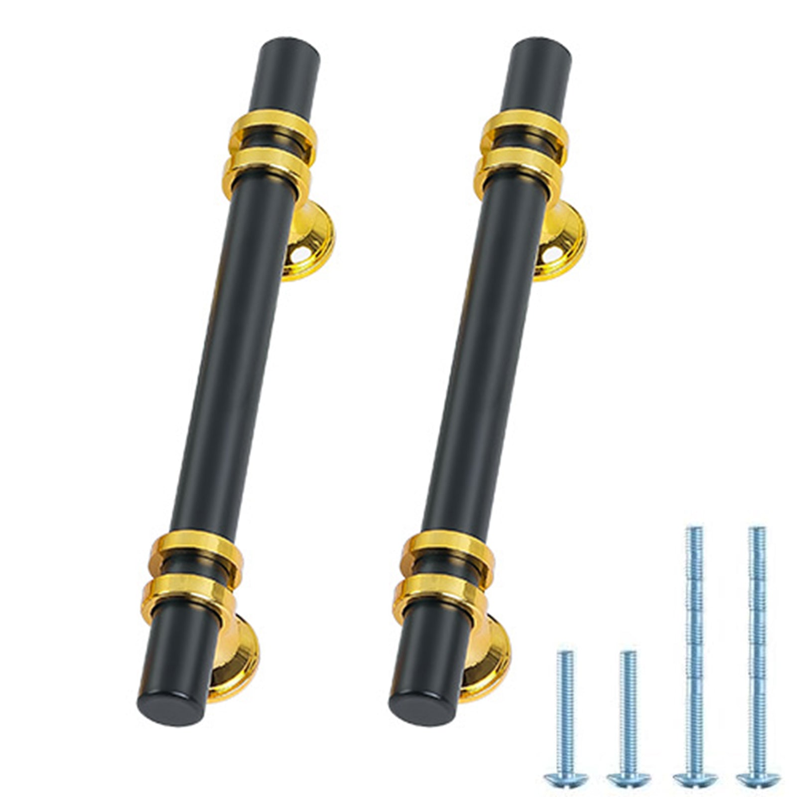 black and gold cabinet pulls - Rovnboao