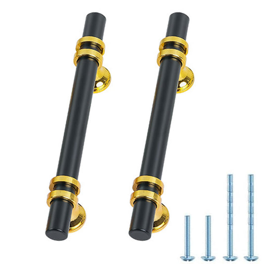 black and gold cabinet pulls - Rovnboao