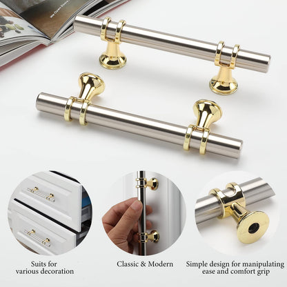 two tone cabinet handles - Rovnboao